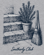 Generated pre-production artwork detail preview of Afternoon Steps Graphic Tee 190.