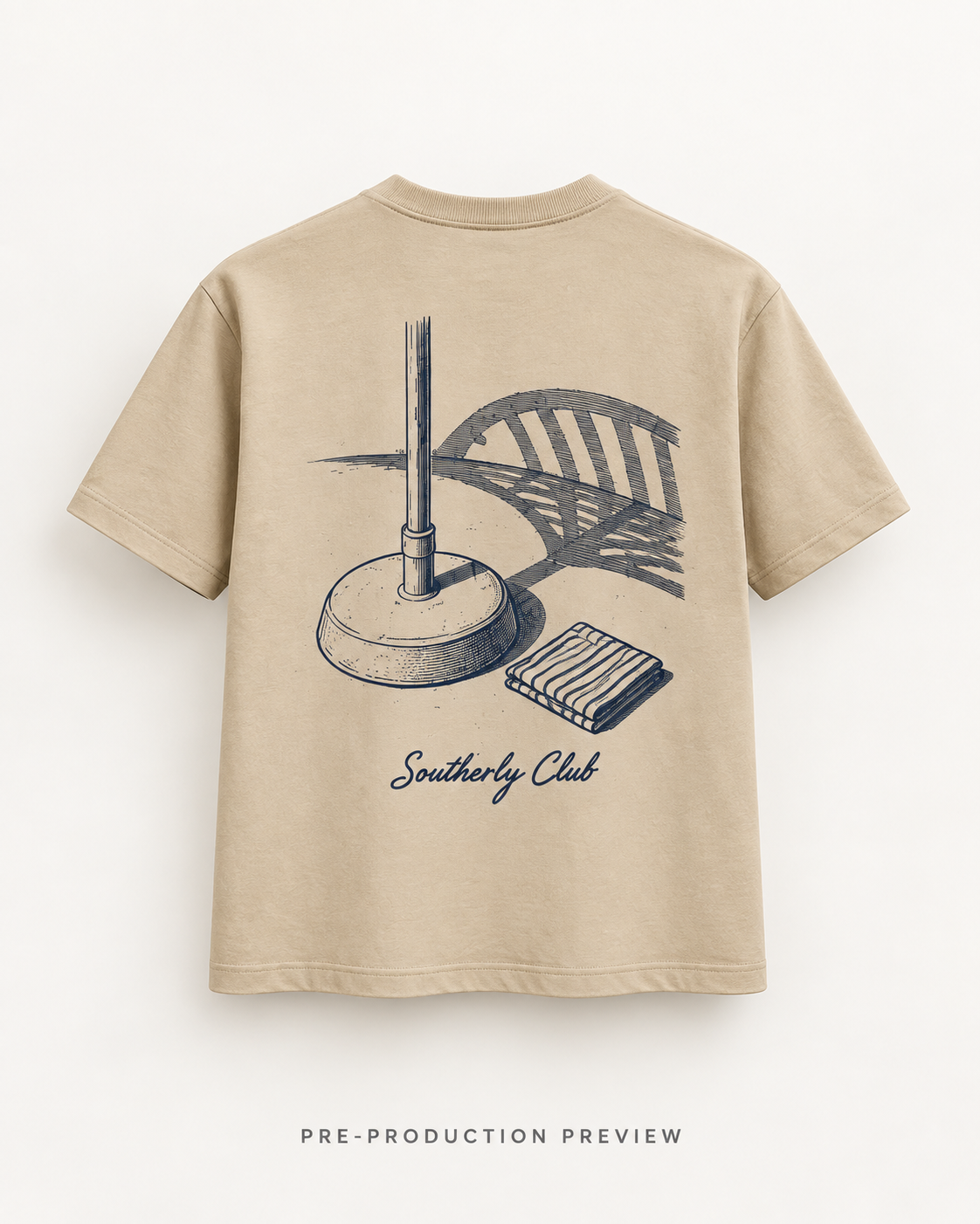 Generated pre-production back preview of Terrace Shade Graphic Tee 191.