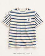 Generated pre-production flat lay preview of Southerly Stripe Tee 192.