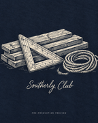 Generated pre-production artwork detail preview of Boardwalk Lines Graphic Tee 194.