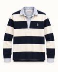 Southerly Club Striped rugby shirt, front design preview