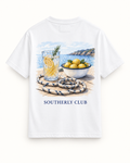 Southerly Club Citrus on deck graphic tee, back design preview