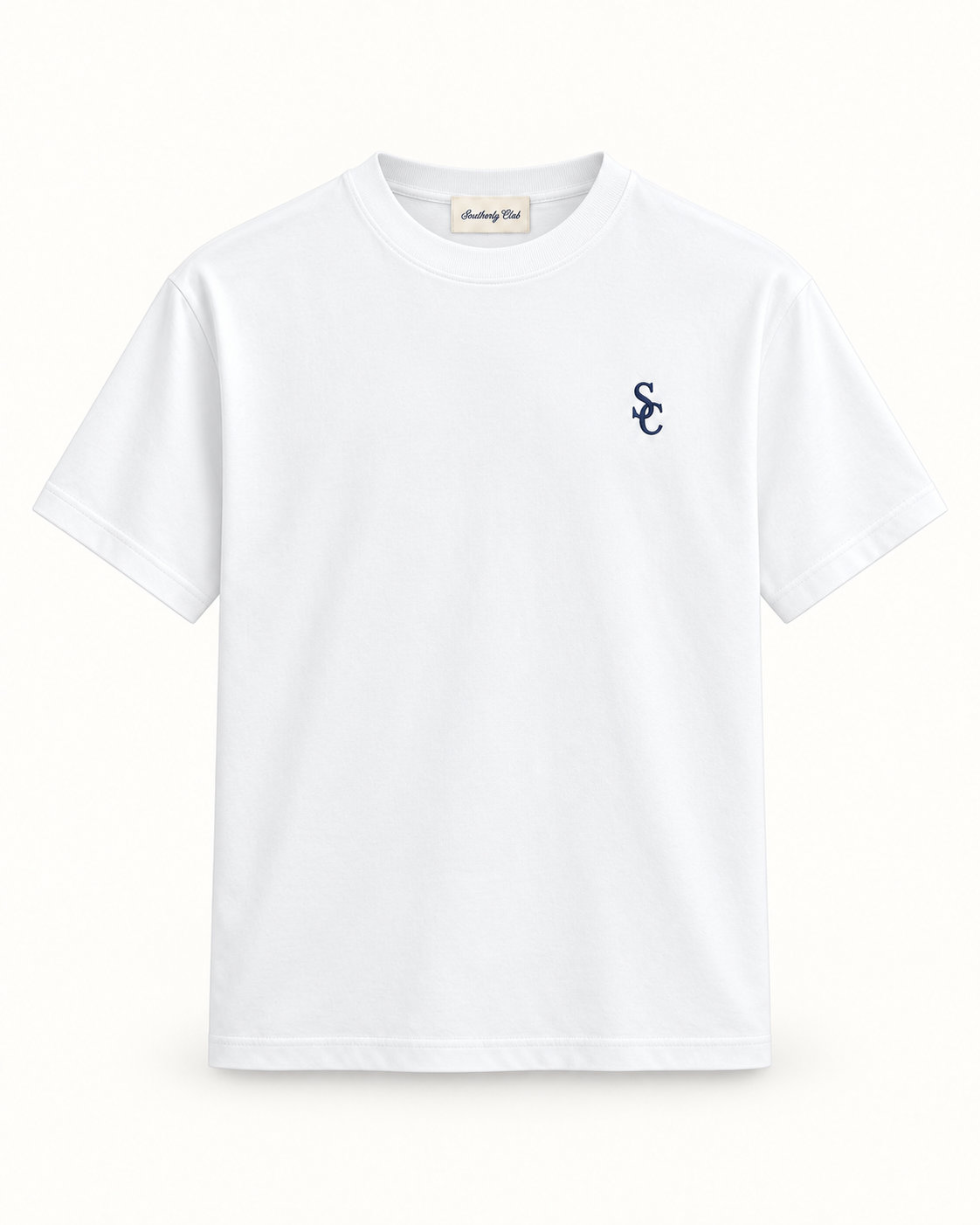 Southerly Club Citrus on deck graphic tee, front design preview
