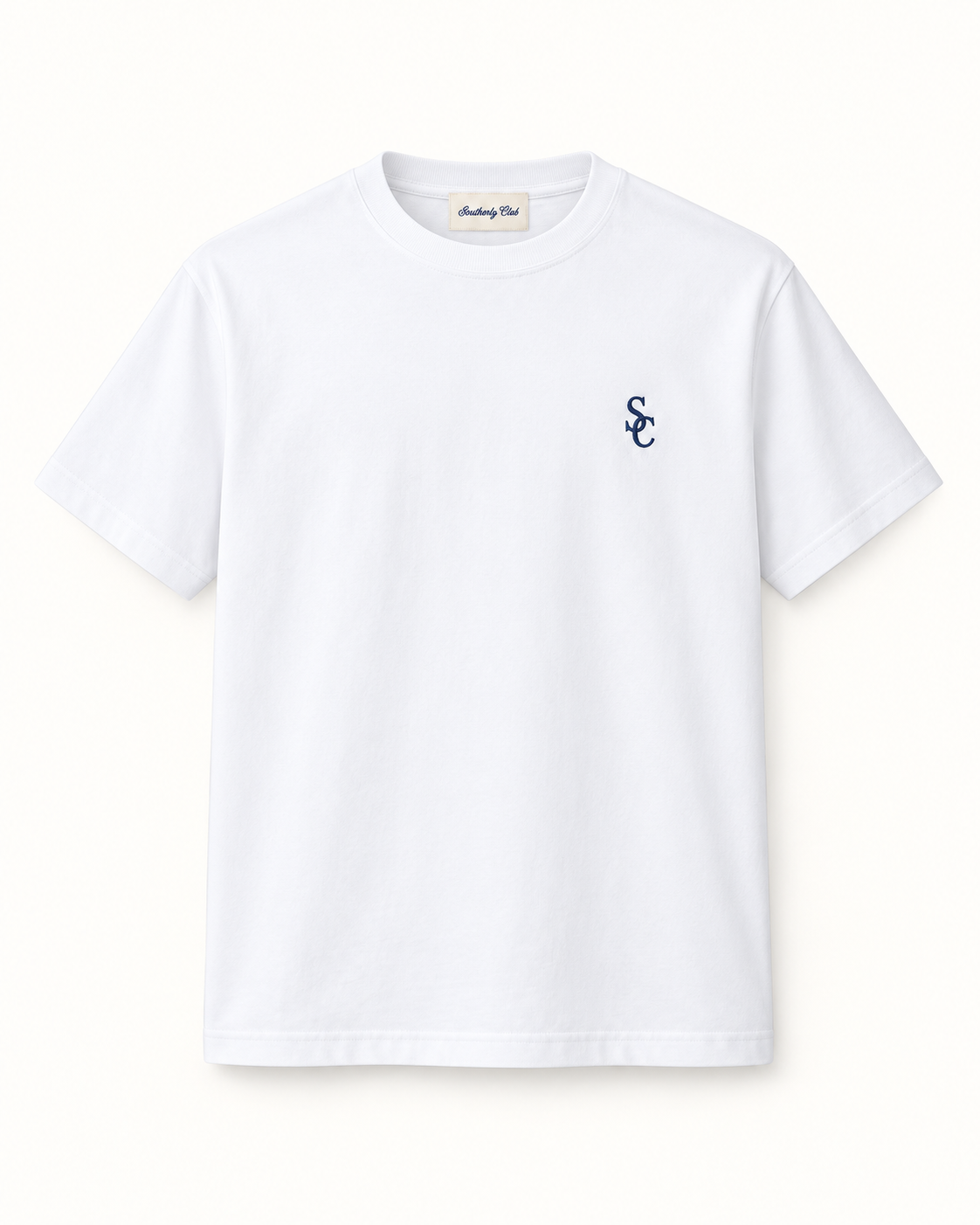 Southerly Club Sailing kit graphic tee, front design preview