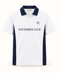 Southerly Club Club panel polo, front design preview