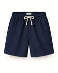 Southerly Club Navy drawcord shorts, front design preview