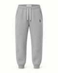 Southerly Club Grey cuffed sweatpants, front design preview