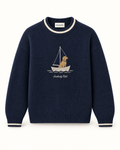 Southerly Club Deck dog sailing crew, front design preview