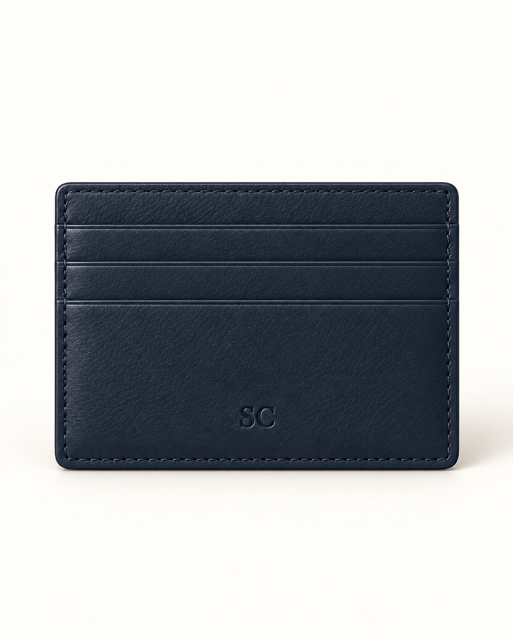 Southerly Club Navy cardholder. Generated product design preview.