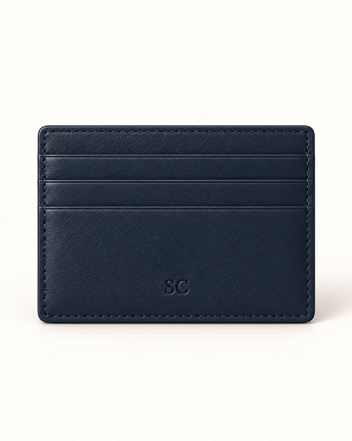 Southerly Club Navy cardholder. Generated product design preview.