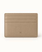 Southerly Club Sand cardholder. Generated product design preview.